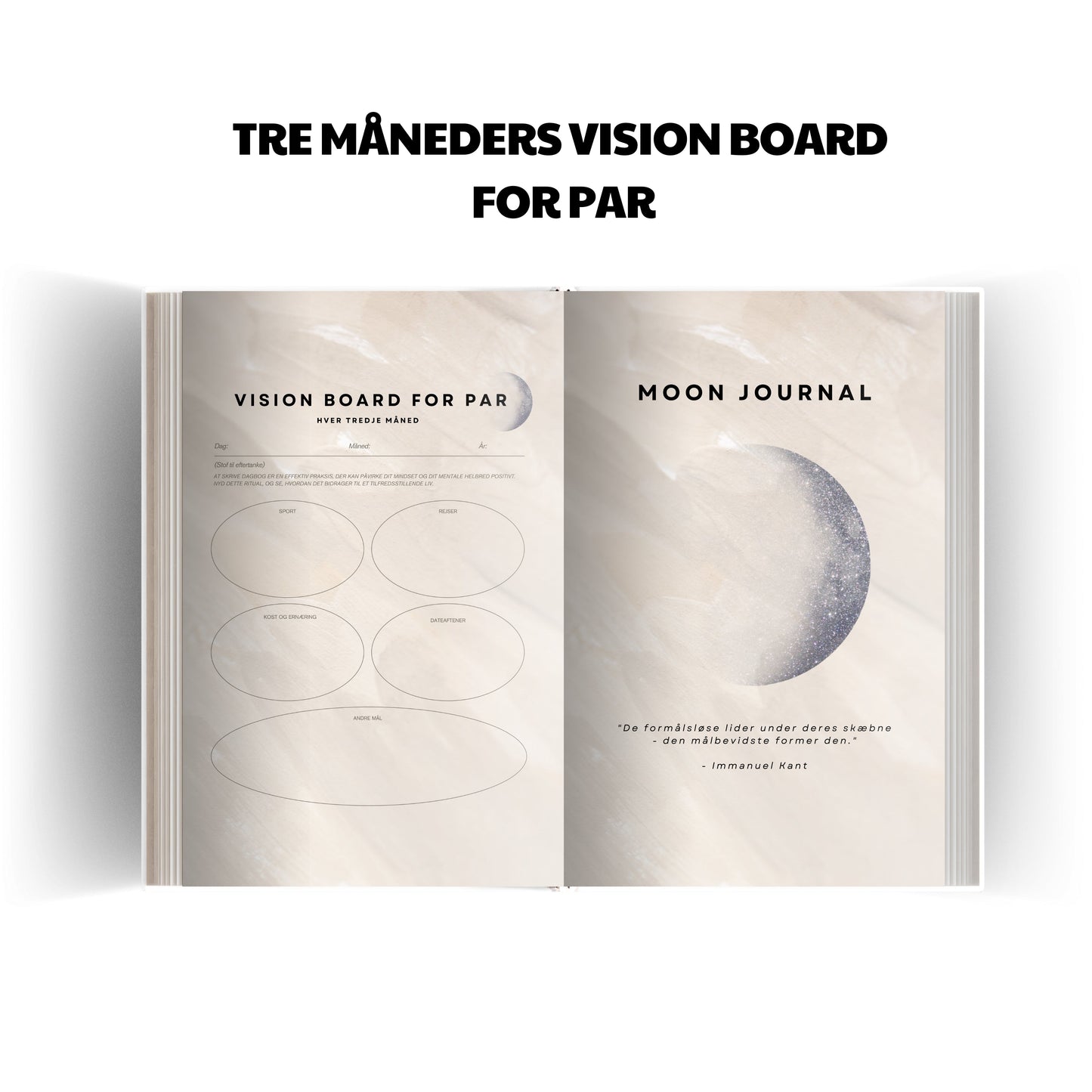 Moon Journal til par