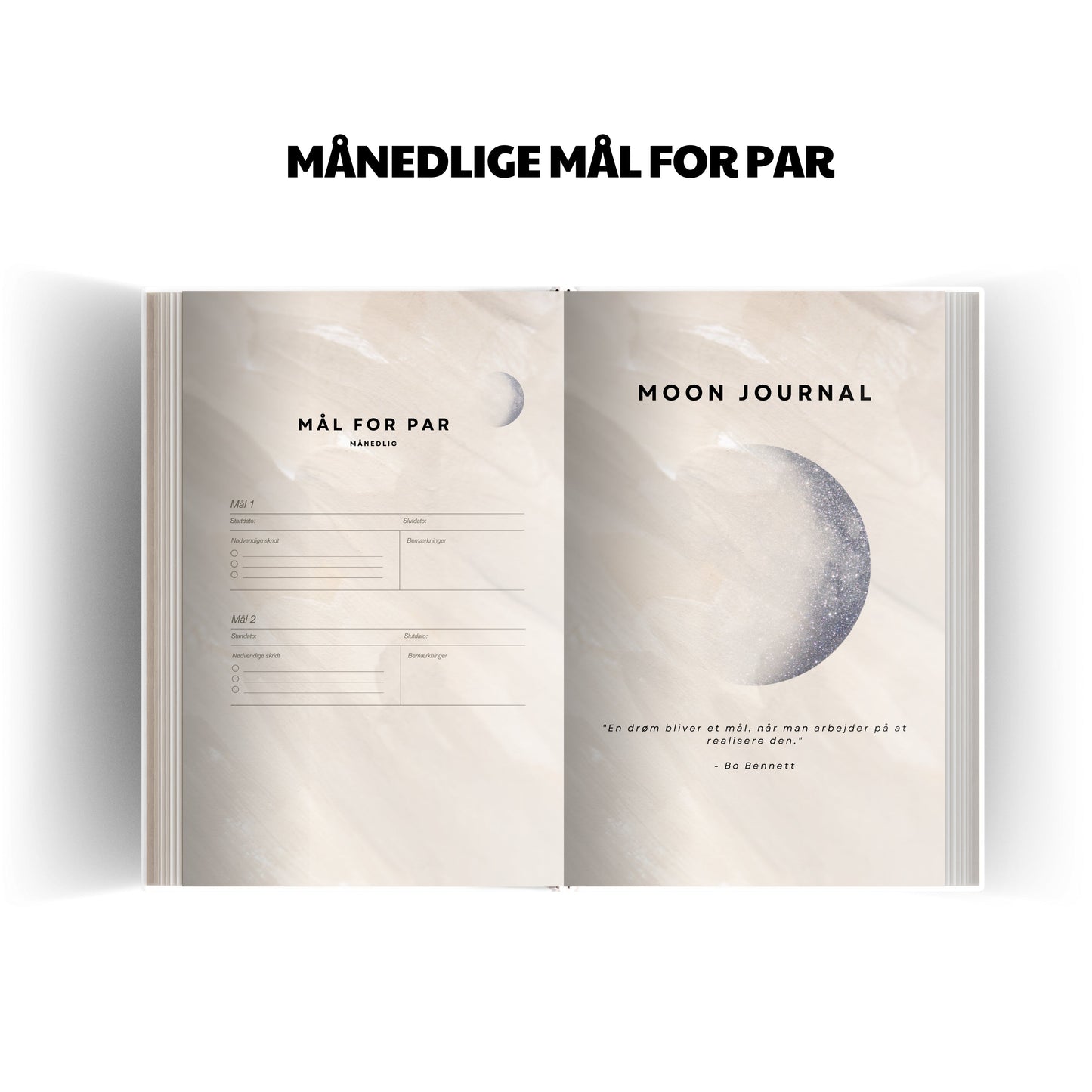 Moon Journal til par